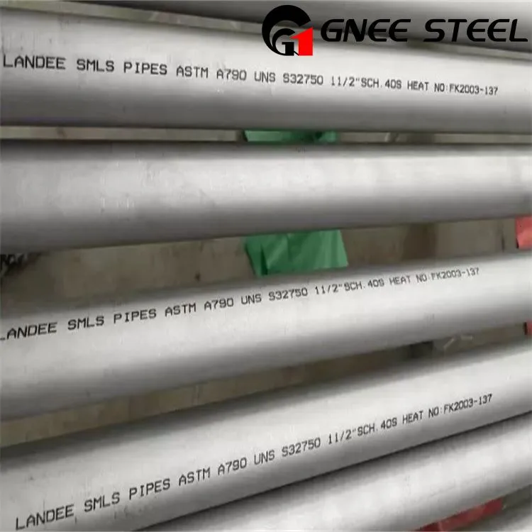 ASTM A790 UNS S32750 צינור דופלקס ללא תפרים